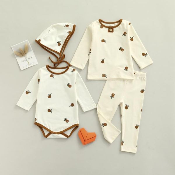 clothing sets autumn 2pcs baby girls outfits borns casual pear print long sleeve o-neck pullovers pant playsuits tie-up cap, White
clothing sets autumn 2pcs baby girls outfits borns casual pear print long sleeve o-neck pullovers pant playsuits tie-up cap, White
