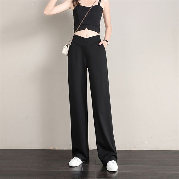 wide leg pants for women high waisted korean style fashion oversize sweatpants harajuku streetwear baggy trousers female 210925, Black;white
wide leg pants for women high waisted korean style fashion oversize sweatpants harajuku streetwear baggy trousers female 210925, Black;white
