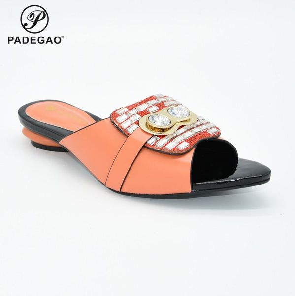 dress shoes orange color ins selling african women with shinning crystal platform slipper nigerian lady, Black
dress shoes orange color ins selling african women with shinning crystal platform slipper nigerian lady, Black