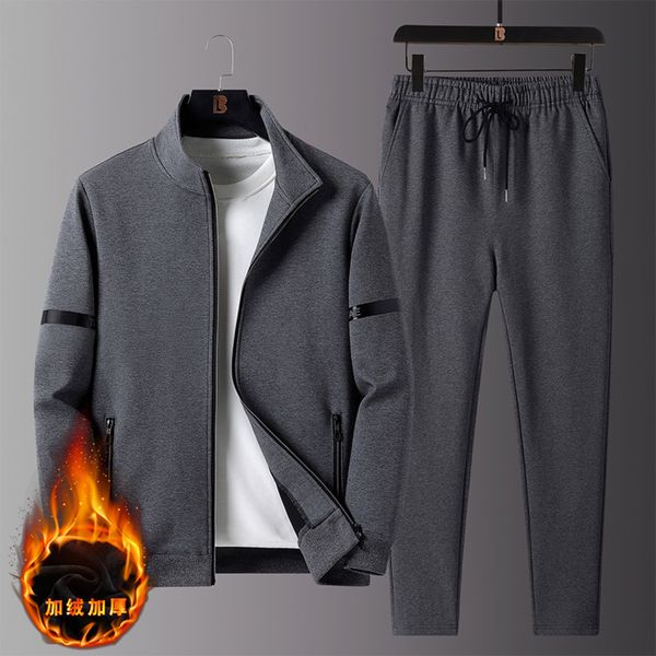 middle aged elderly sports men's sweater autumn and casual loose cardigan coat middle-aged dad plush winter suit, Gray
middle aged elderly sports men's sweater autumn and casual loose cardigan coat middle-aged dad plush winter suit, Gray