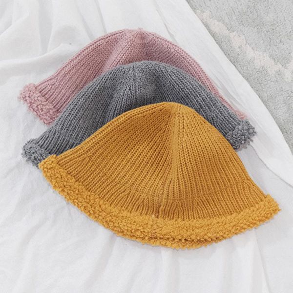 cloches fashion bucket hat women casual thermal woolen knitted cap elegant and noble l58, Blue;gray
cloches fashion bucket hat women casual thermal woolen knitted cap elegant and noble l58, Blue;gray