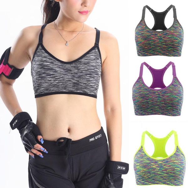 breathable sports bra women's removable padded sports bras lingerie support workout yoga bra wireless push up brassiere crop top, White;black
breathable sports bra women's removable padded sports bras lingerie support workout yoga bra wireless push up brassiere crop top, White;black