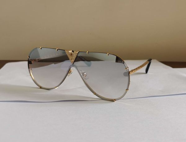 men silver mirror sunglasses with stones 1060 metal gold pilot sun glasses uv400 eyewear with box, White;black
men silver mirror sunglasses with stones 1060 metal gold pilot sun glasses uv400 eyewear with box, White;black
