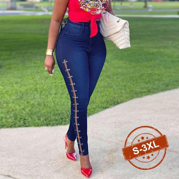 women's jeans harajuku hollow out design slim woman high waist denim pants 2021 leisure streetwear commute strgight skinny pencil, Blue
women's jeans harajuku hollow out design slim woman high waist denim pants 2021 leisure streetwear commute strgight skinny pencil, Blue
