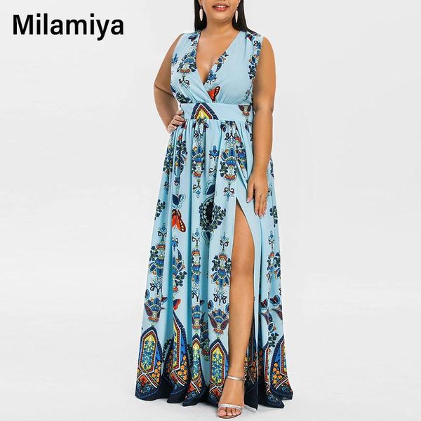 casual dresses woman dress vintage women clothing plus size fashion floral printed v-neck sleeveless long robe femme vestidos, Black;gray
casual dresses woman dress vintage women clothing plus size fashion floral printed v-neck sleeveless long robe femme vestidos, Black;gray