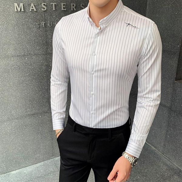 men's casual shirts shirts, light luxury, korean style, slim, casual, long-sleeved trendy, handsome, formal wear, business high-, White;black
men's casual shirts shirts, light luxury, korean style, slim, casual, long-sleeved trendy, handsome, formal wear, business high-, White;black