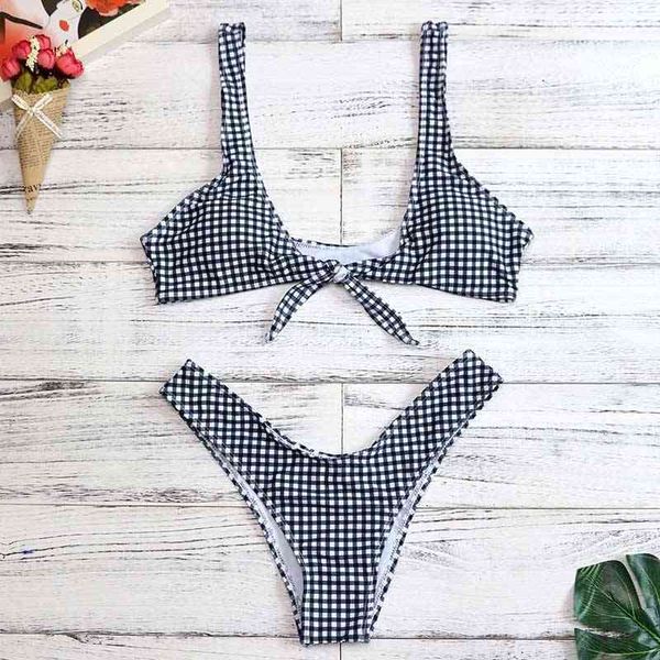 women's swimwear women checkered bikinis tie knot front bathing suits swimsuit push-up padded beachwear bikini set thong 2810 phur, White;black
women's swimwear women checkered bikinis tie knot front bathing suits swimsuit push-up padded beachwear bikini set thong 2810 phur, White;black