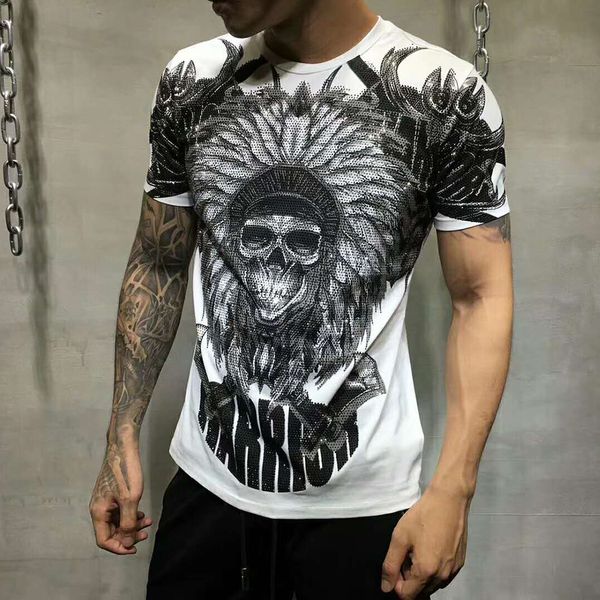 2021 new moda casual manga curta strass ndios tshirt respirvel s saco de impresso pp embalagem marca masculina vero algodo zreu, White;black
2021 new moda casual manga curta strass ndios tshirt respirvel s saco de impresso pp embalagem marca masculina vero algodo zreu, White;black