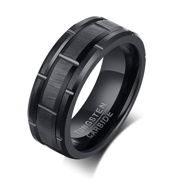 wedding rings 8mm fashion tungsten steel tire ring black men's groove comfort fit betrokkenheid bruiloft sieraden, Slivery;golden
wedding rings 8mm fashion tungsten steel tire ring black men's groove comfort fit betrokkenheid bruiloft sieraden, Slivery;golden