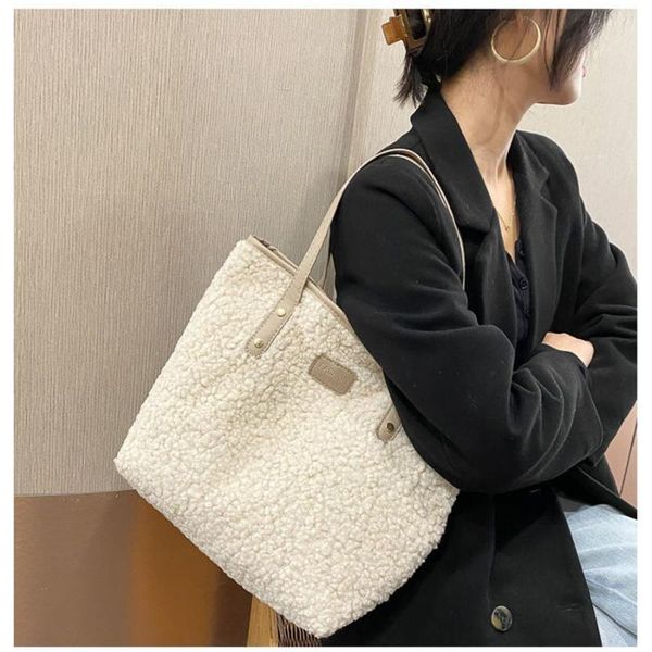 evening bags women lamb wool tote bag high-capacity winter autumn soft shoulder shopping traveling multifunction casual portable
evening bags women lamb wool tote bag high-capacity winter autumn soft shoulder shopping traveling multifunction casual portable