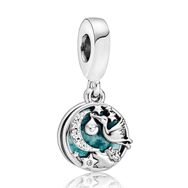 1pcs cute bird pendant diy beads adapting to original pandora charm bracelet ladies jewelry making gifts, Silver
1pcs cute bird pendant diy beads adapting to original pandora charm bracelet ladies jewelry making gifts, Silver