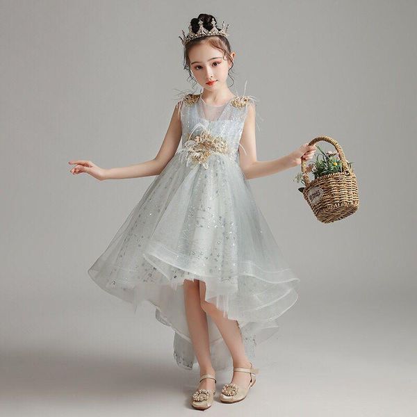 girl's dresses flower girl crystal appliques beading o-neck luxury princess knee-length tulle embroidery sequined kids party gown h306, Red;yellow
girl's dresses flower girl crystal appliques beading o-neck luxury princess knee-length tulle embroidery sequined kids party gown h306, Red;yellow