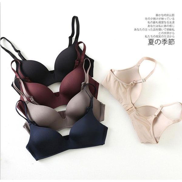 bras intimates deep u bra women small push up lingerie seamless wireless bralette fashion comfortable brassiere female underwear, Red;black
bras intimates deep u bra women small push up lingerie seamless wireless bralette fashion comfortable brassiere female underwear, Red;black