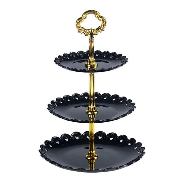 dishes & plates european tray holiday party three-layer fruit plate dessert candy dish cake stand self-help display home table decoration tr
dishes & plates european tray holiday party three-layer fruit plate dessert candy dish cake stand self-help display home table decoration tr