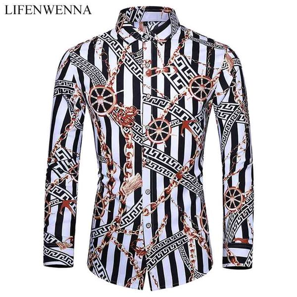 casuals shirt men autumn arrival personality printing long sleeve s mens fashion big size business office 6xl 7xl 210626, White;black
casuals shirt men autumn arrival personality printing long sleeve s mens fashion big size business office 6xl 7xl 210626, White;black