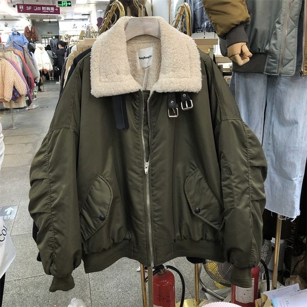 2021 Winter New Solid Double Leather Buckle to Keep Warm and Thick Lamb Zipper Jacket Coat Women 3l5p, Black
2021 Winter New Solid Double Leather Buckle to Keep Warm and Thick Lamb Zipper Jacket Coat Women 3l5p, Black