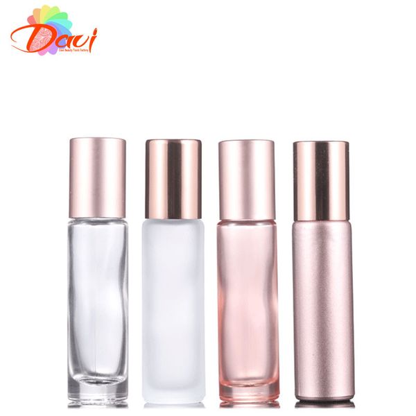 set of 4 10ml rosepink glass roller bottles w/matt mirror essence/basic oils serum roll on ball massage perfume refill skincare
set of 4 10ml rosepink glass roller bottles w/matt mirror essence/basic oils serum roll on ball massage perfume refill skincare