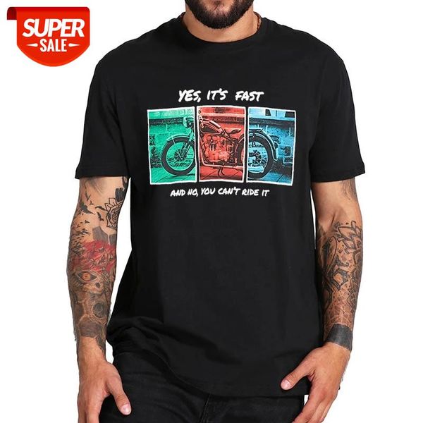 Men's Short-Sleeved Motorbike T Shirt Retro Tshirt EU Size 100% Cotton Soft Breathable High Quality Tee Tops #Uy7v, White;black
Men's Short-Sleeved Motorbike T Shirt Retro Tshirt EU Size 100% Cotton Soft Breathable High Quality Tee Tops #Uy7v, White;black