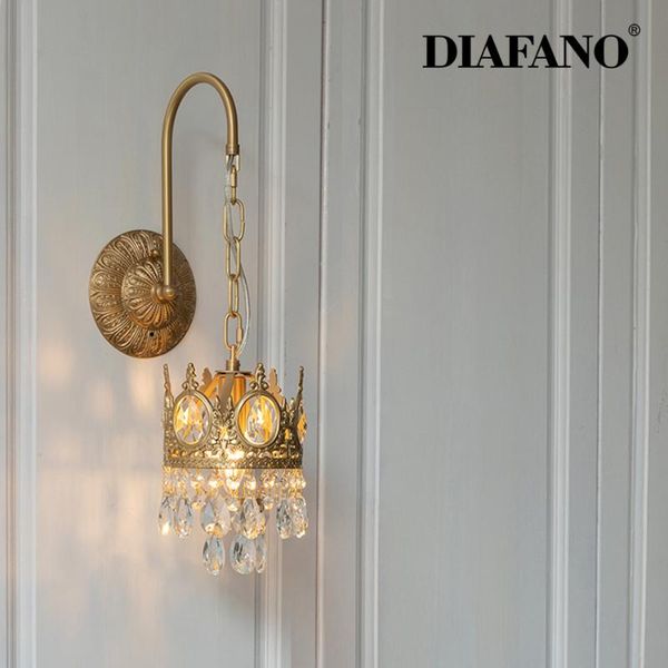 french crystal wall lamp led bedside lamp crystal wall sconce copper living room bedroom decoration luxury l aisle lighting
french crystal wall lamp led bedside lamp crystal wall sconce copper living room bedroom decoration luxury l aisle lighting