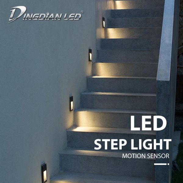 led step stair lights motion sensor indoor outdoor footlight recessed corner wall lamp exterior garden light stair wall lamps
led step stair lights motion sensor indoor outdoor footlight recessed corner wall lamp exterior garden light stair wall lamps