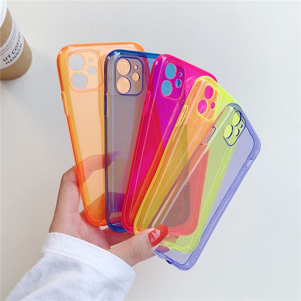 fluorescent color shockproof phone case for iphone 11 pro max xr xs max 7 8 plus neon case soft tpu clear phone cover
fluorescent color shockproof phone case for iphone 11 pro max xr xs max 7 8 plus neon case soft tpu clear phone cover