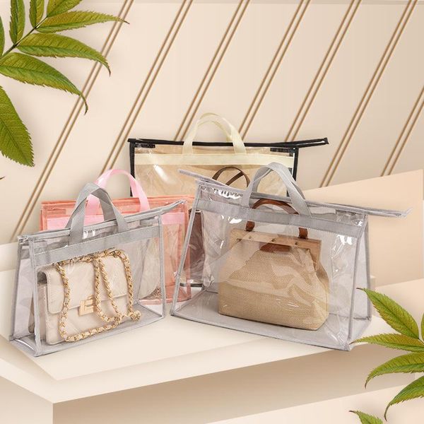 storage bags handbag organizer dust cover bag purse for closet with zipper and handle transparent
storage bags handbag organizer dust cover bag purse for closet with zipper and handle transparent