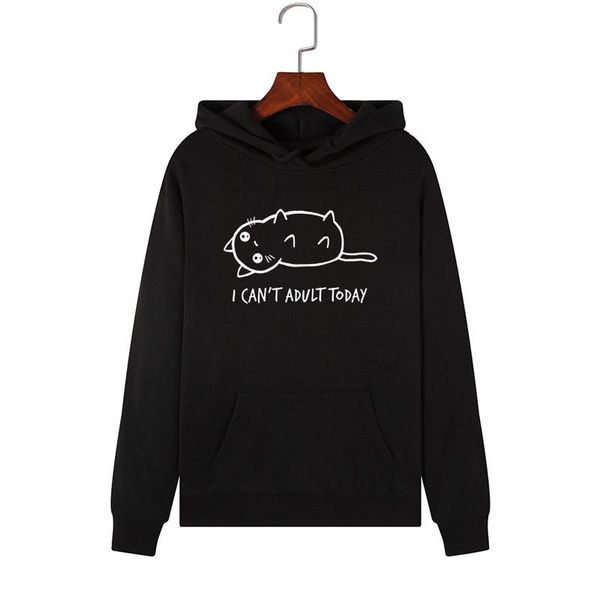 women's hoodies & sweatshirts 2021 cat print women hoodie pullover long sleeve clothes warm hooded sweatshirt winter coat casual, Black
women's hoodies & sweatshirts 2021 cat print women hoodie pullover long sleeve clothes warm hooded sweatshirt winter coat casual, Black