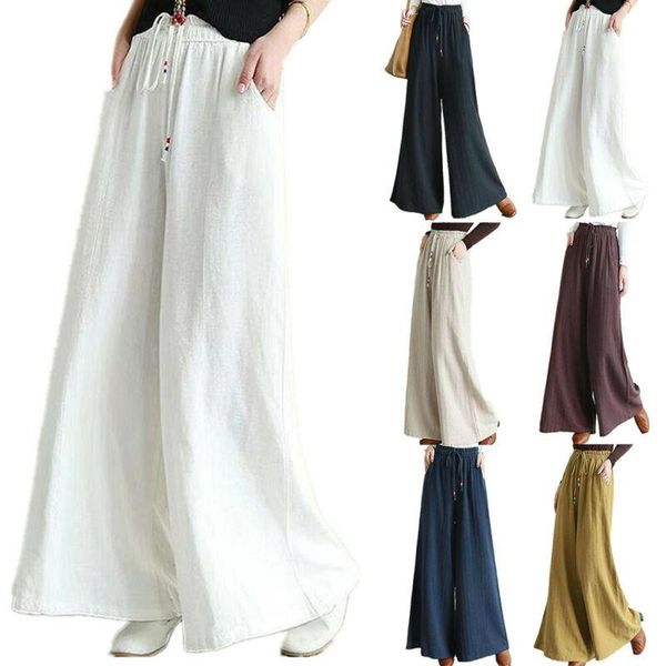 women's pants & capris basic fashion plain linen baggy ladies summer casual wide leg trousers slacks female clothing, Black;white
women's pants & capris basic fashion plain linen baggy ladies summer casual wide leg trousers slacks female clothing, Black;white