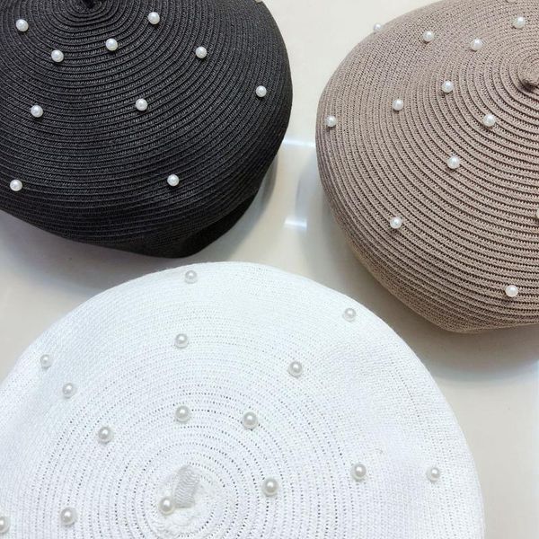 berets 202105-2509264 summer fine paper solid babysbreath pearl street lady beret hat women leisure painter, Blue;gray
berets 202105-2509264 summer fine paper solid babysbreath pearl street lady beret hat women leisure painter, Blue;gray