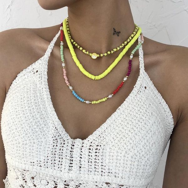 chokers mutilayer simple seed bead strand choker necklace bohemian handmade women string beaded short collar for gift, Golden;silver
chokers mutilayer simple seed bead strand choker necklace bohemian handmade women string beaded short collar for gift, Golden;silver