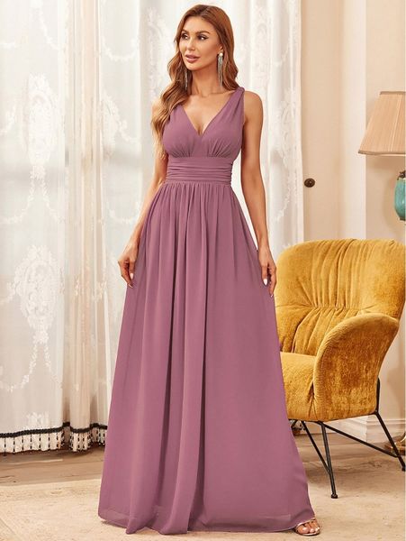 ever-pretty double v neck ruched wide waistband formal dress e1ex#, Black;gray 
ever-pretty double v neck ruched wide waistband formal dress e1ex#, Black;gray