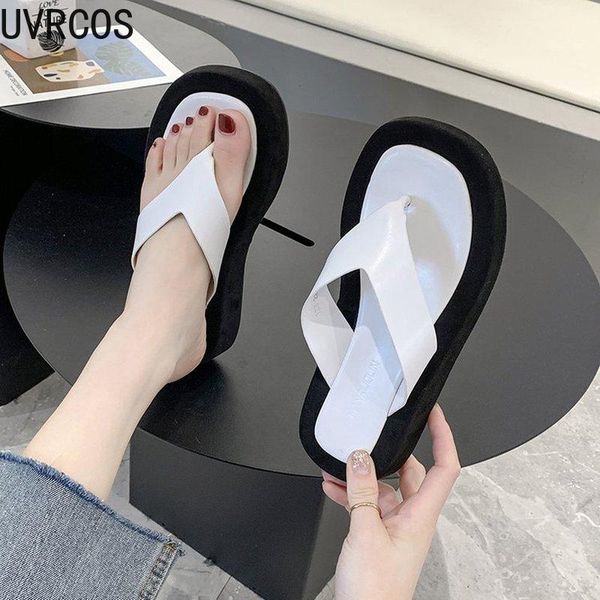 slippers fashion women's flip-flops casual all-match outdoor flip flops trend simple platform 2021, Black
slippers fashion women's flip-flops casual all-match outdoor flip flops trend simple platform 2021, Black