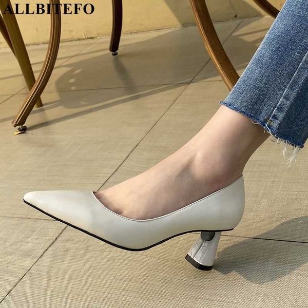 allbitefo pointed toe soft genuine leather women heels shoes comfortable sheepskin insole fashion high heels high heel shoes 210611, Black
allbitefo pointed toe soft genuine leather women heels shoes comfortable sheepskin insole fashion high heels high heel shoes 210611, Black