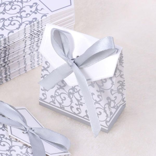 50pcs wedding candy boxes printed gift boxes with stitched ribbon decent chocolate treat boxes(silver)
50pcs wedding candy boxes printed gift boxes with stitched ribbon decent chocolate treat boxes(silver)