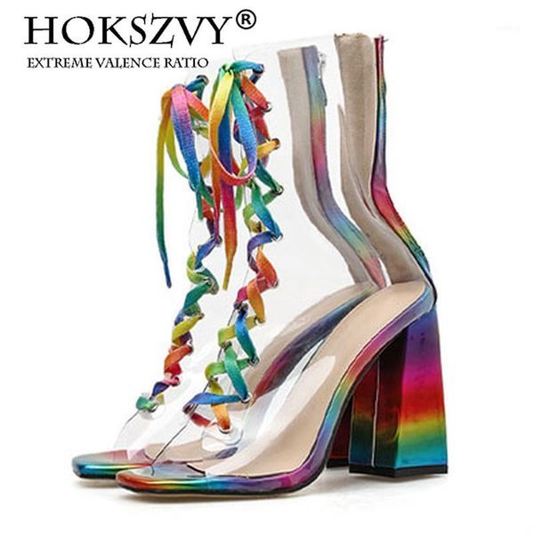 summer large size 35-42 rainbow color-matching film thick heel high-heeled sandals high-women's1, Black
summer large size 35-42 rainbow color-matching film thick heel high-heeled sandals high-women's1, Black