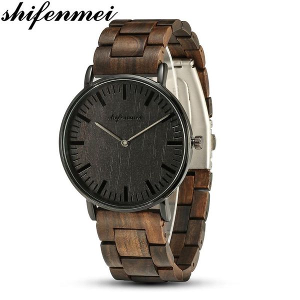 wristwatches shifenmei women watch wooden men quartz bamboo watches dial face with scale straps marca de lujo mirar, Slivery;brown
wristwatches shifenmei women watch wooden men quartz bamboo watches dial face with scale straps marca de lujo mirar, Slivery;brown