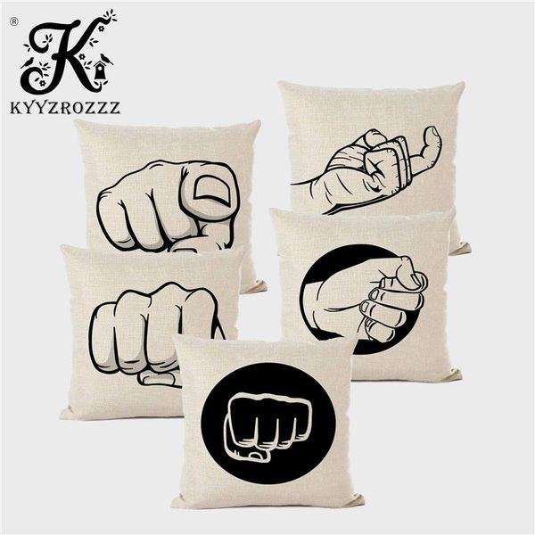 cushion/decorative pillow fun black and white printed pillowcase fist hand art decoration cushion cover suitable for el sofa bed throw
cushion/decorative pillow fun black and white printed pillowcase fist hand art decoration cushion cover suitable for el sofa bed throw