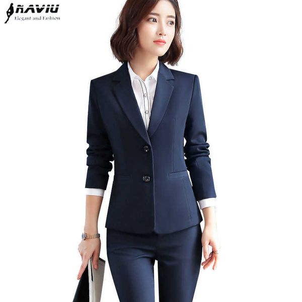 naviu fashion women two piece set pant suits office lady style uniform long sleeve blazer and trousers 210604, White;black
naviu fashion women two piece set pant suits office lady style uniform long sleeve blazer and trousers 210604, White;black