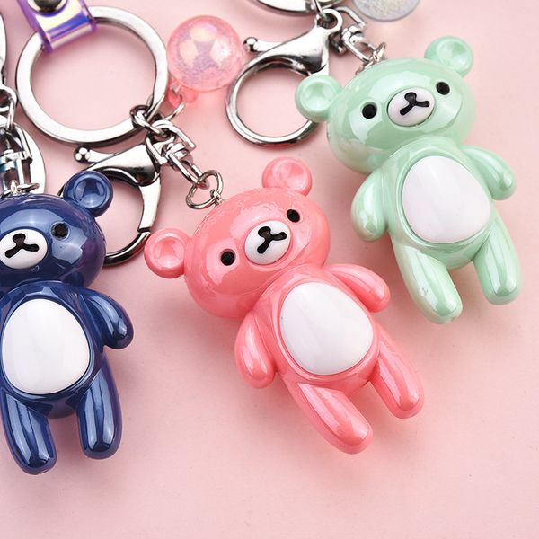 2021 fashion keychain creative cartoon acrylic violent keychain female bag pendant cute bear car keyring pendant ph5i, Silver
2021 fashion keychain creative cartoon acrylic violent keychain female bag pendant cute bear car keyring pendant ph5i, Silver