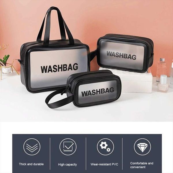 waterproof washbag transparent cosmetic case bags large capacity portable travel makeup organizer storage bag pvc zipper handbags
waterproof washbag transparent cosmetic case bags large capacity portable travel makeup organizer storage bag pvc zipper handbags