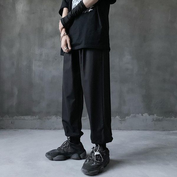 spring and summer wide-leg straight-leg pants men's korean fashion loose casual pants men's harajuku streetwear jogging, Black
spring and summer wide-leg straight-leg pants men's korean fashion loose casual pants men's harajuku streetwear jogging, Black