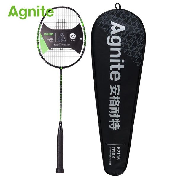 agnite profession badminton racket full carbon feather soffensive all-around single sf2115 with a badminton string bag
agnite profession badminton racket full carbon feather soffensive all-around single sf2115 with a badminton string bag