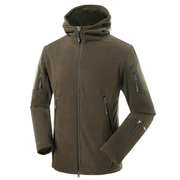 men's jackets men winter military fleece jacket warm army tactical thermal breathable hooded outerwear hoodie softshell coat, Black;brown
men's jackets men winter military fleece jacket warm army tactical thermal breathable hooded outerwear hoodie softshell coat, Black;brown