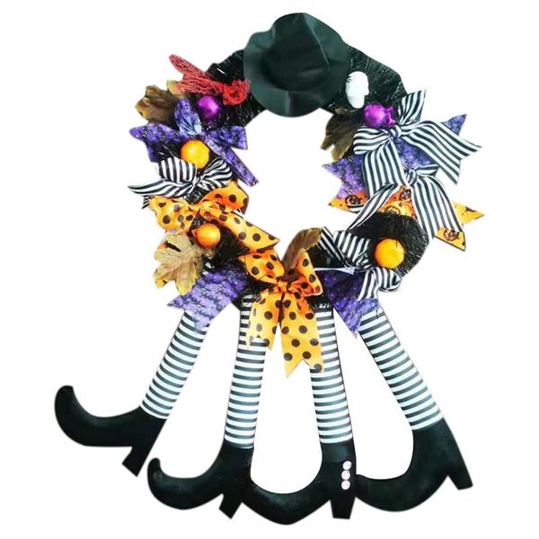 decorative flowers & wreaths halloween wreath door hanging decoration,halloween witch hat leg pumpkin happy party home
decorative flowers & wreaths halloween wreath door hanging decoration,halloween witch hat leg pumpkin happy party home