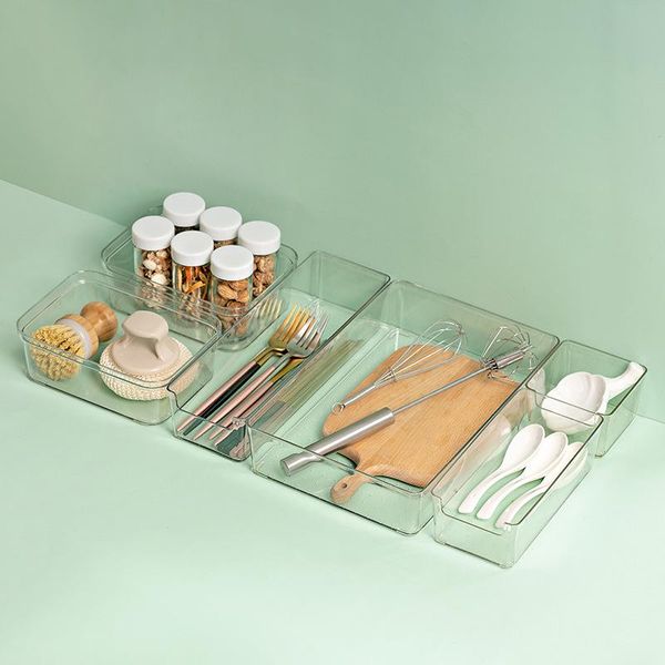 storage drawers 1pcs deskdrawe box kitchen tableware transparent plastic compartmentalizing
storage drawers 1pcs deskdrawe box kitchen tableware transparent plastic compartmentalizing