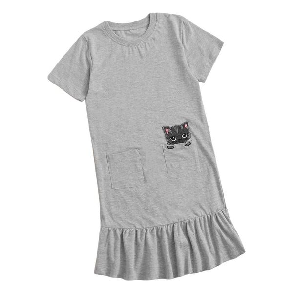 girl's dresses little maven dress girls animal cat children's clothing summer baby pocket for party and wedding, Red;yellow
girl's dresses little maven dress girls animal cat children's clothing summer baby pocket for party and wedding, Red;yellow