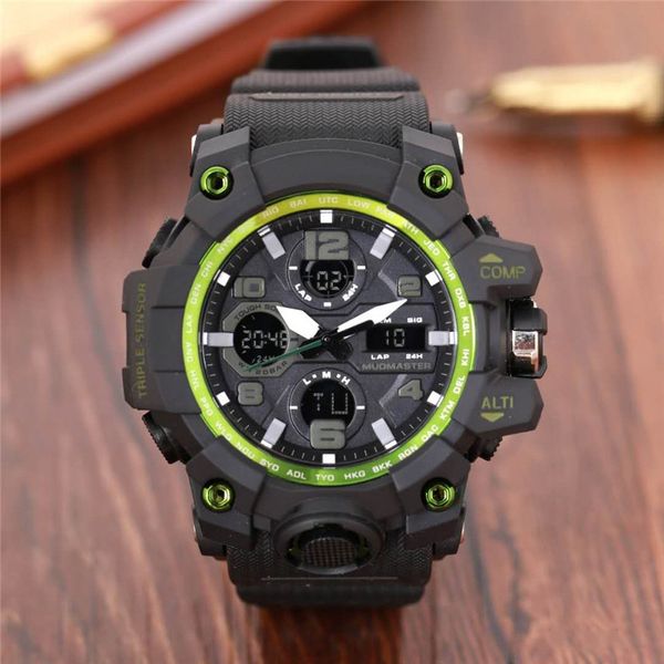 brand watches men women led digital display analog multifunction rubber strap sport wrist watch clock ga27, Slivery;brown
brand watches men women led digital display analog multifunction rubber strap sport wrist watch clock ga27, Slivery;brown