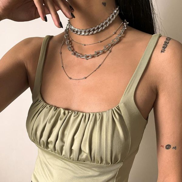 pendant necklaces boho vintage punk gold silver color crystal exaggerated thick chain necklace for women female fashion multilevel collar je
pendant necklaces boho vintage punk gold silver color crystal exaggerated thick chain necklace for women female fashion multilevel collar je