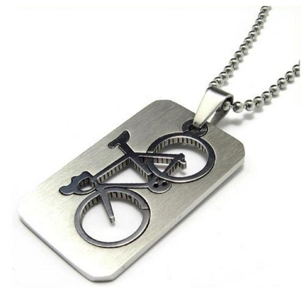 pendant necklaces mens boys cosplay stainless steel bike bicycle necklace 50cm chain, Silver
pendant necklaces mens boys cosplay stainless steel bike bicycle necklace 50cm chain, Silver
