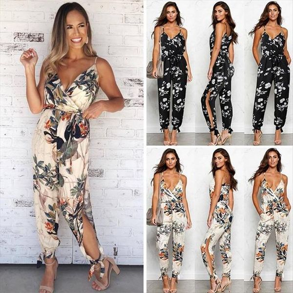 floral baggy trousers overalls women romper pants solid off shoulder v neck bodycon skinny clubwear, Black;white
floral baggy trousers overalls women romper pants solid off shoulder v neck bodycon skinny clubwear, Black;white